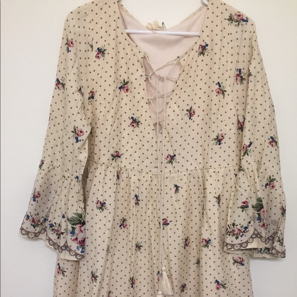 Cream Dress